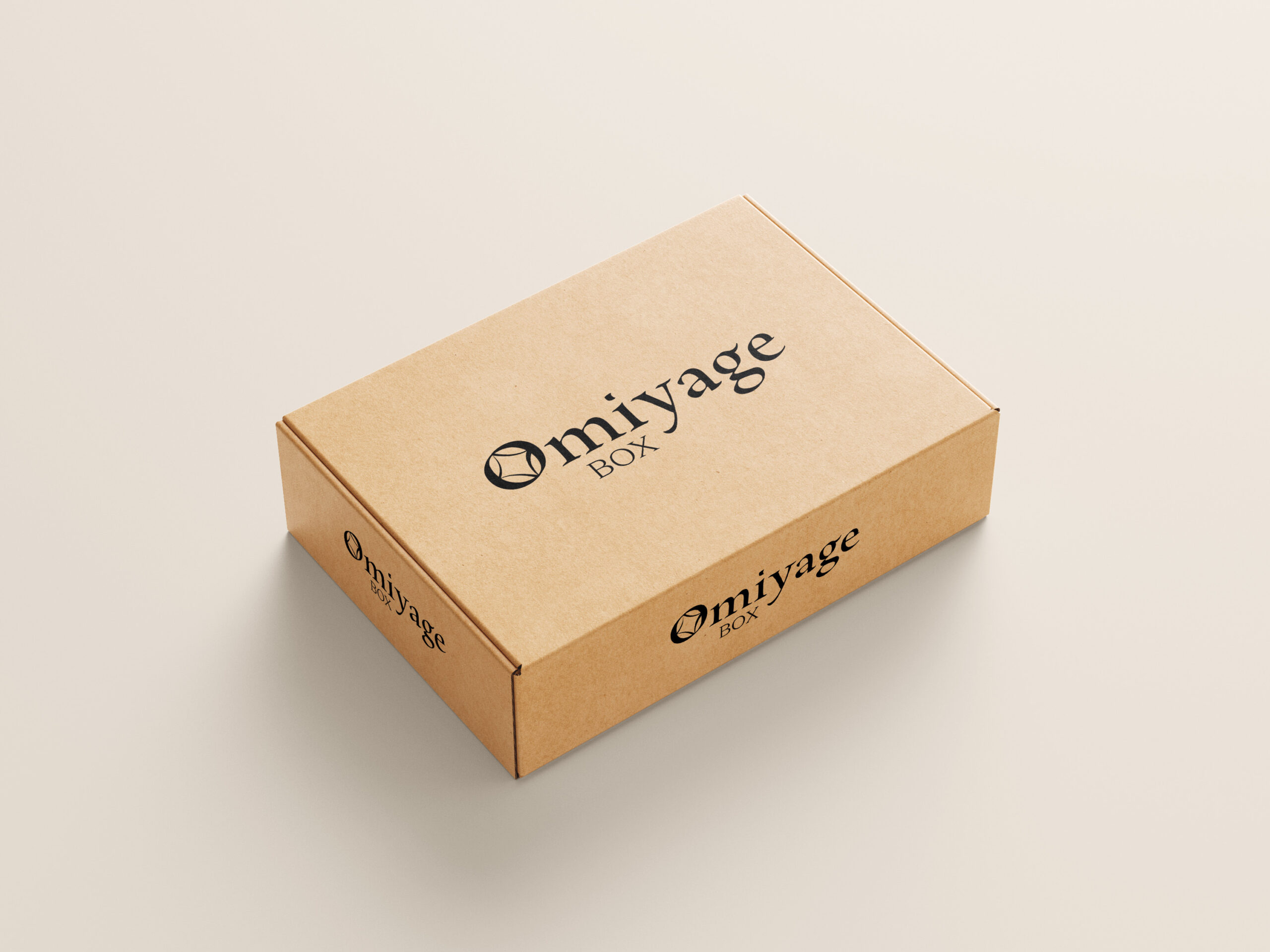 Mockup omiyage box